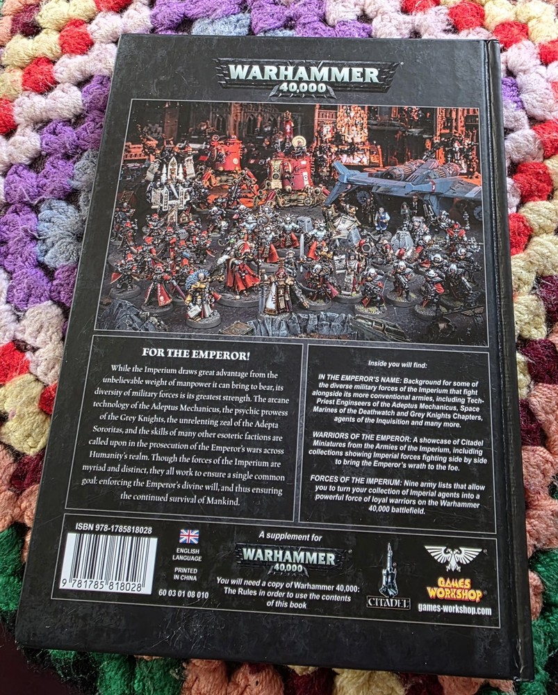 Warhammer 40k Codex Imperial Agents hardback book