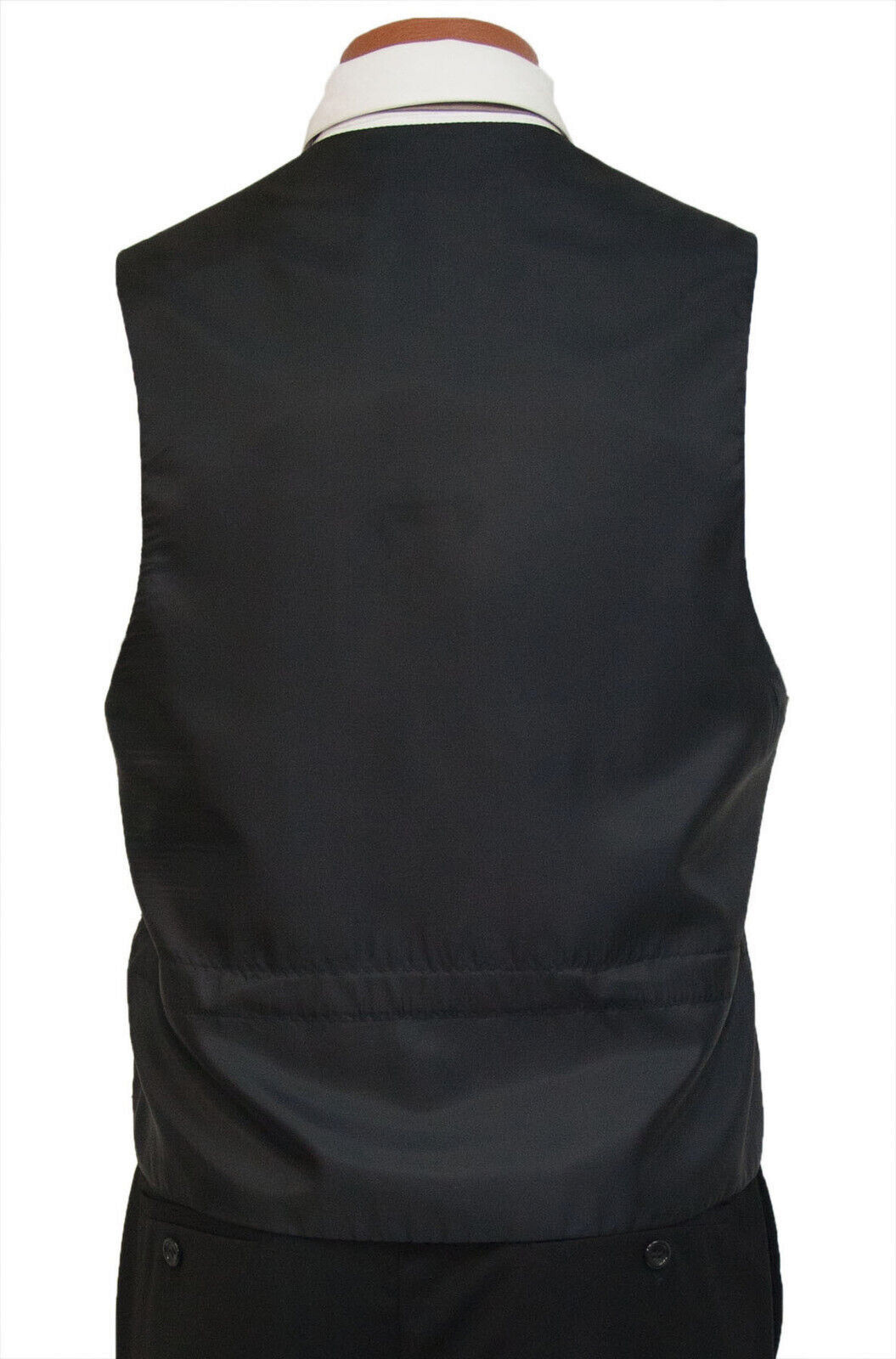 Men's Armanno Clover Green Tuxedo Vest with Bow Tie & Long Tie Size Medium M