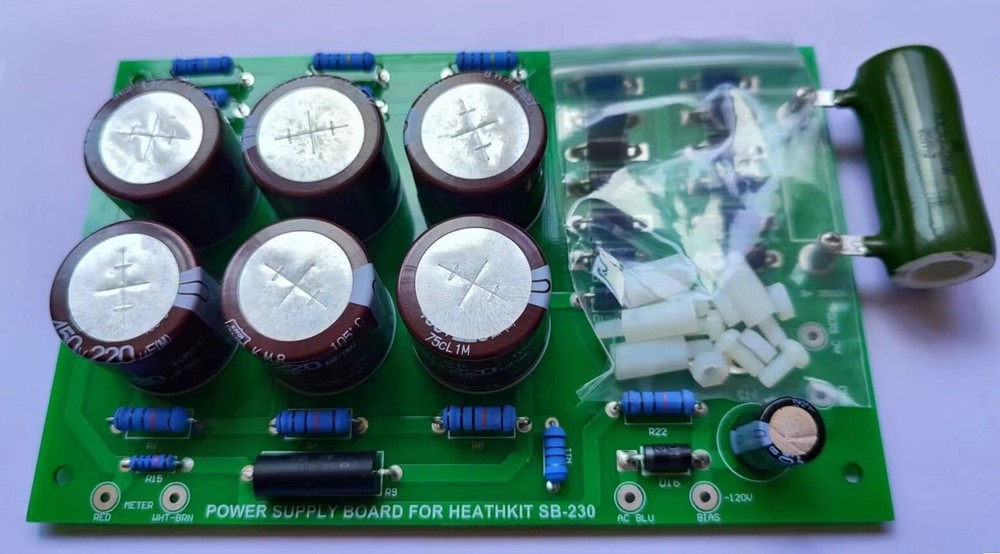Heathkit SB-230 linear Amplifier Power Supply Board Replacement Module New