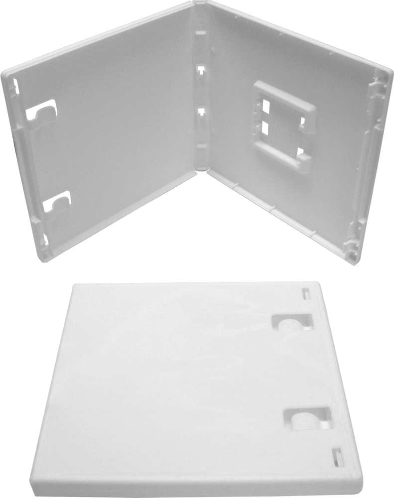 (50) White Nintendo 3DS Replacement Cases - 11mm Boxes Game Empty #VGBR113DSWH