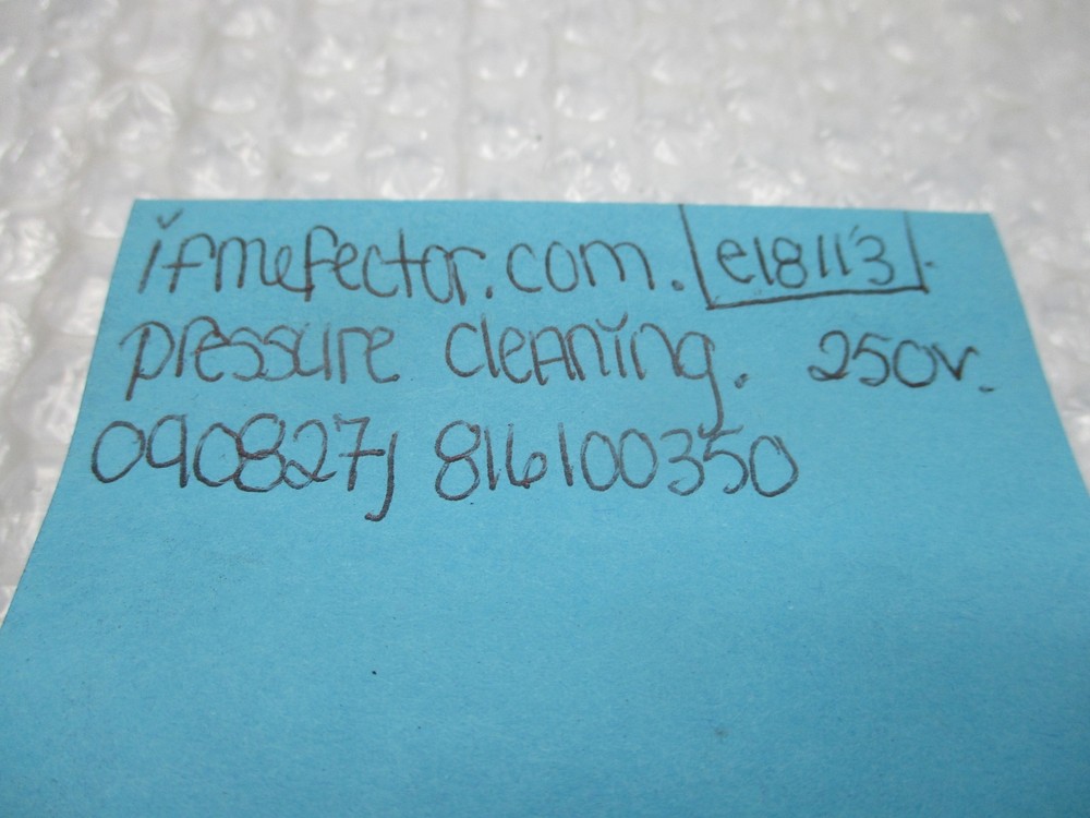 IFM EFFECTOR E18113 CABLE NSNP