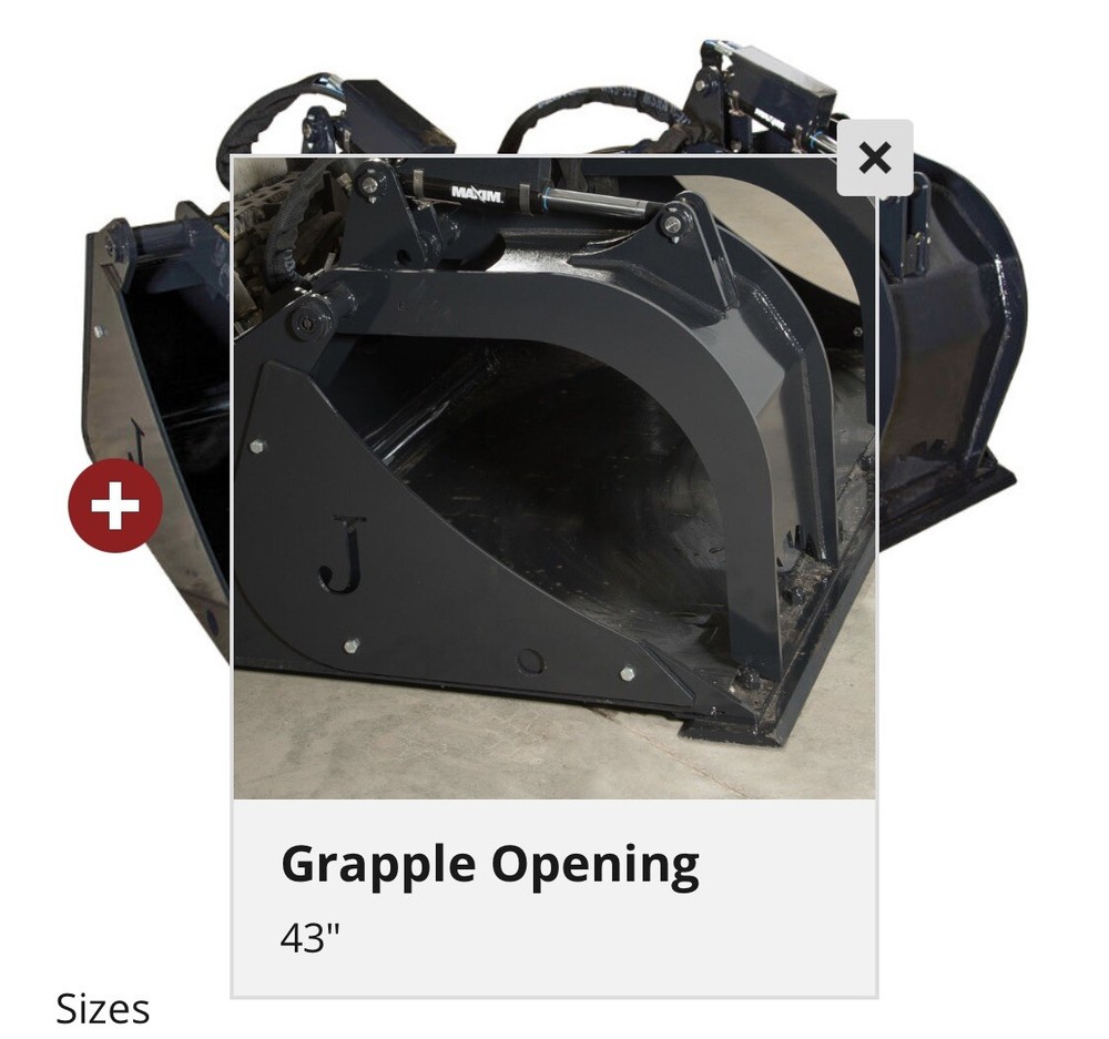84” Jenkins Solid Bottom Grapple