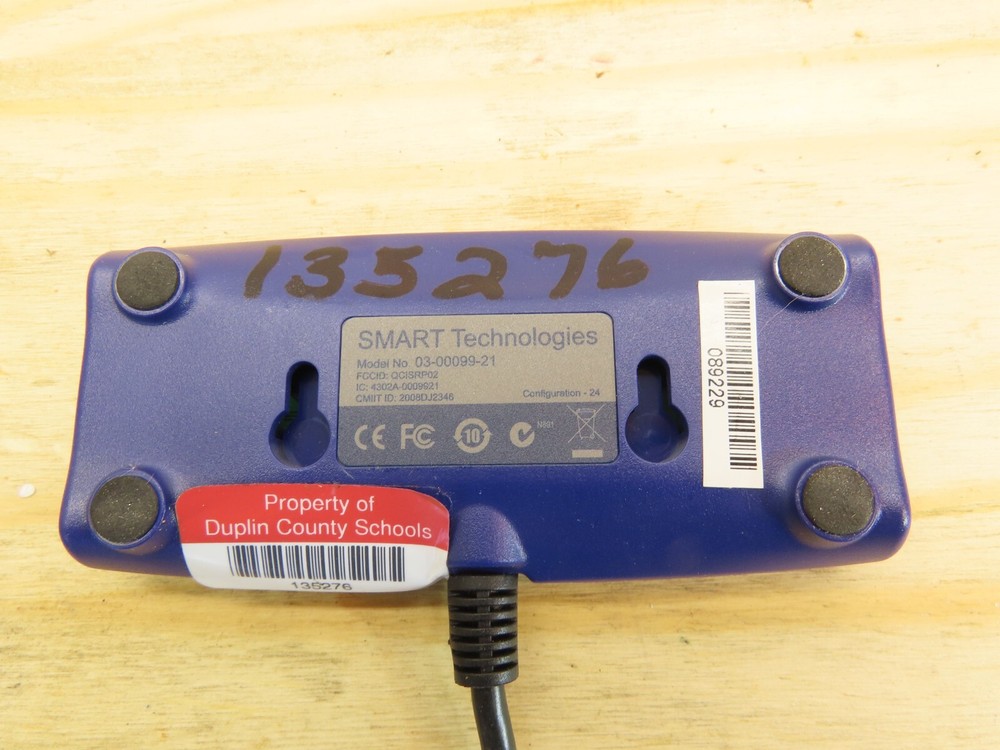 Smart Technologies Senteo Interactive Response USB Receiver Model 03-00099-21