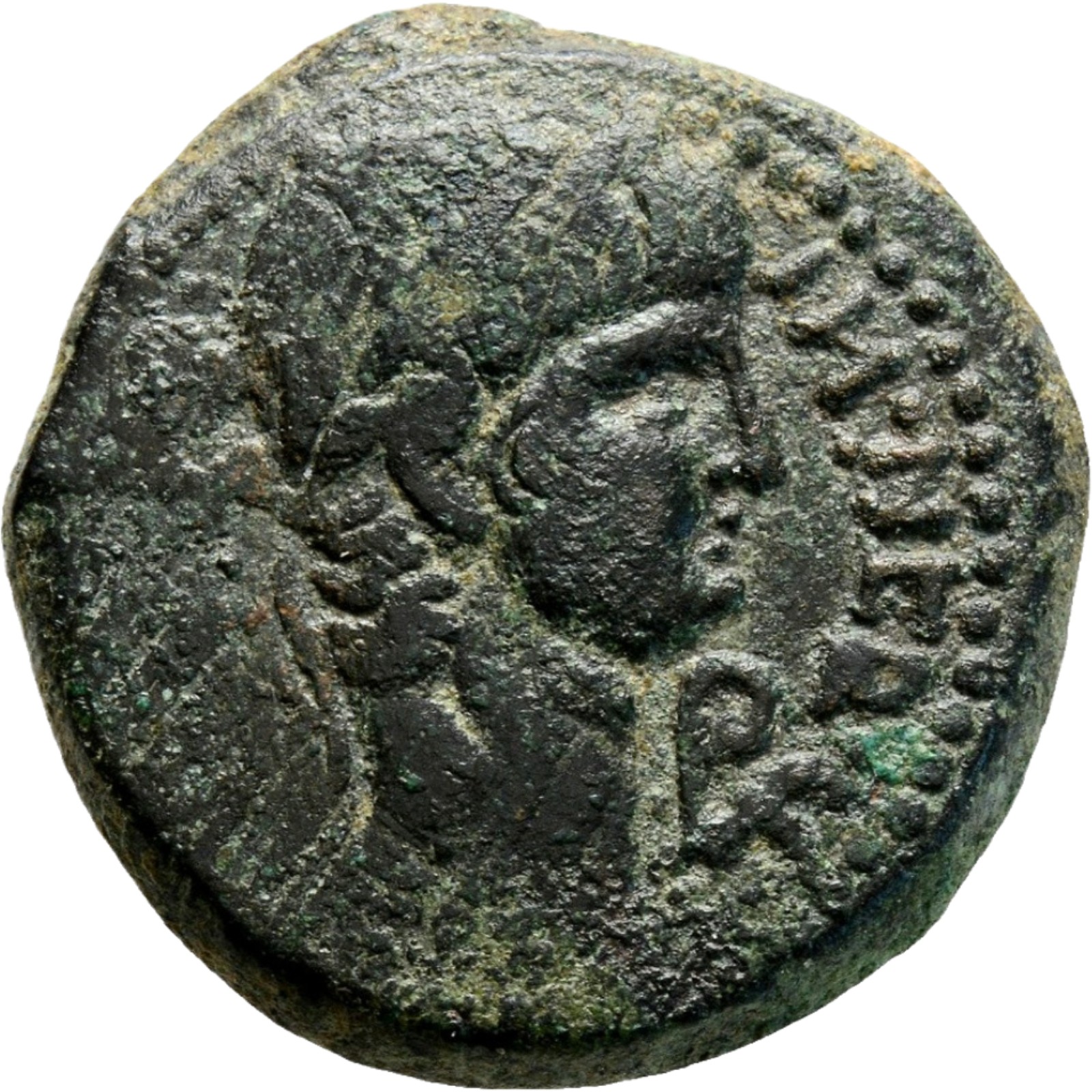 Roman Provincial Bronze Coin - Antioch Seleucis and Pieria 54-68 AD - Nero