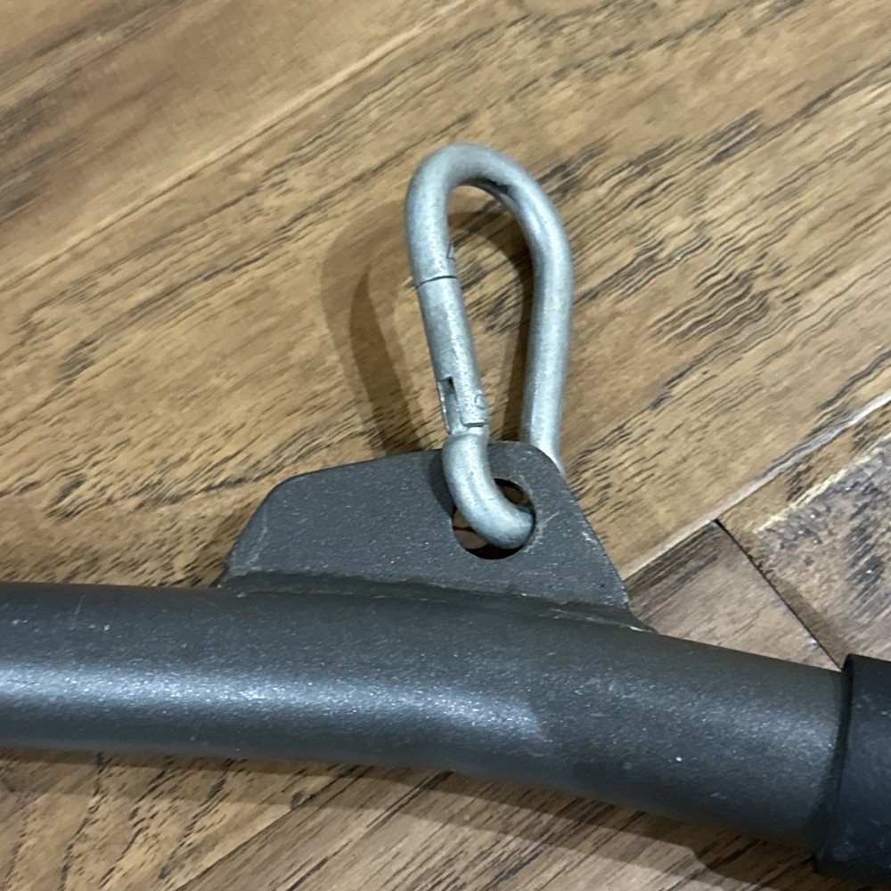 Bowflex Lat Pull Down Bar OEM D-Ring Ultimate 2 Xtreme w/ Clips FREE SHIPPING