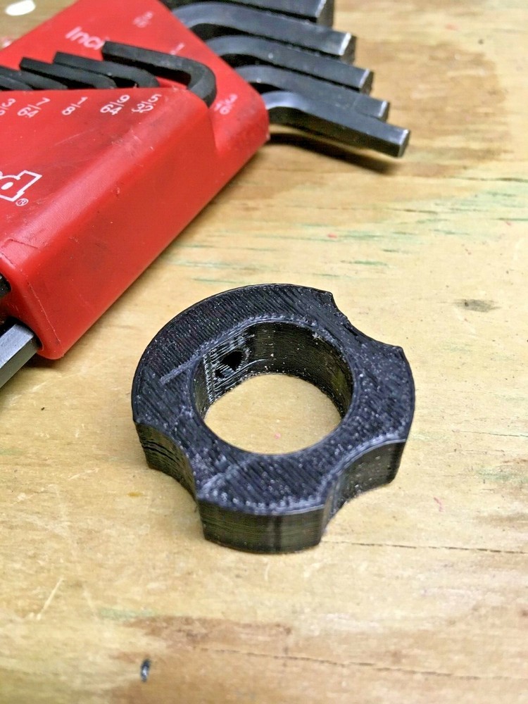 3D-Printed!!! Harley Breakout/Blackline ignition knob for grenade switch