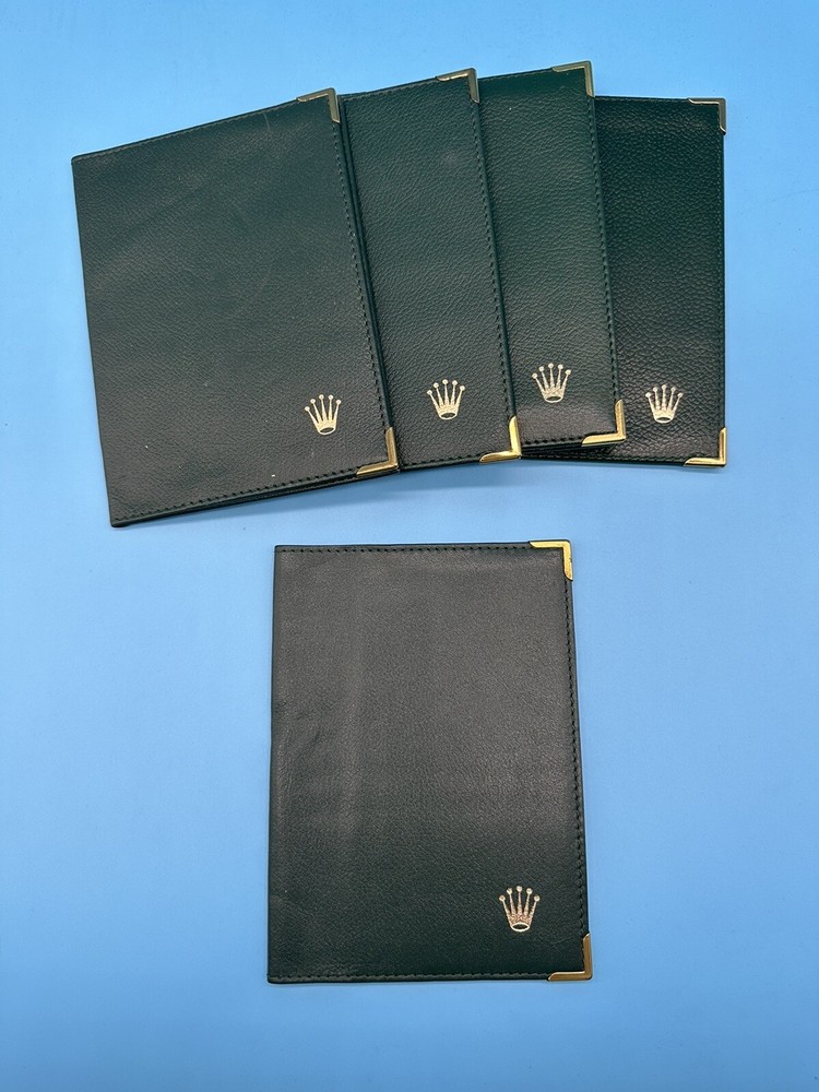 Pre owned Authentic Rolex Passport Holder / Wallet