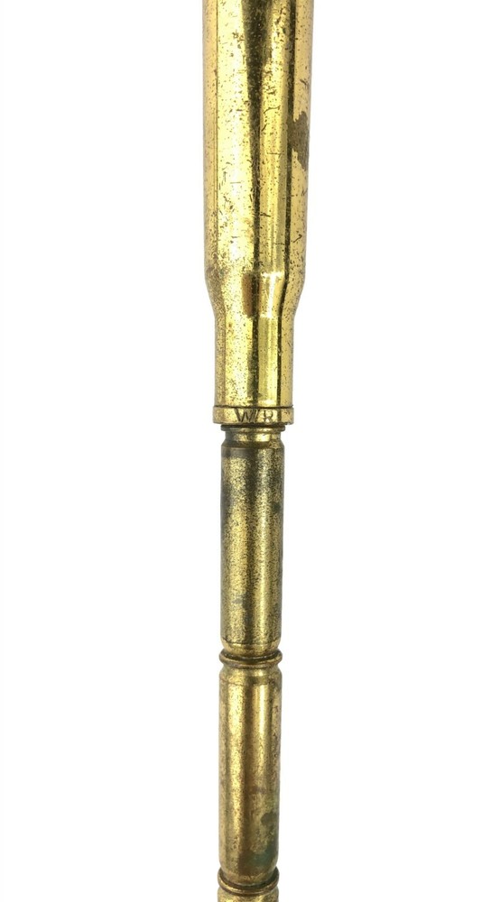 Vintage Fireplace Poker Tool Made From Bullets