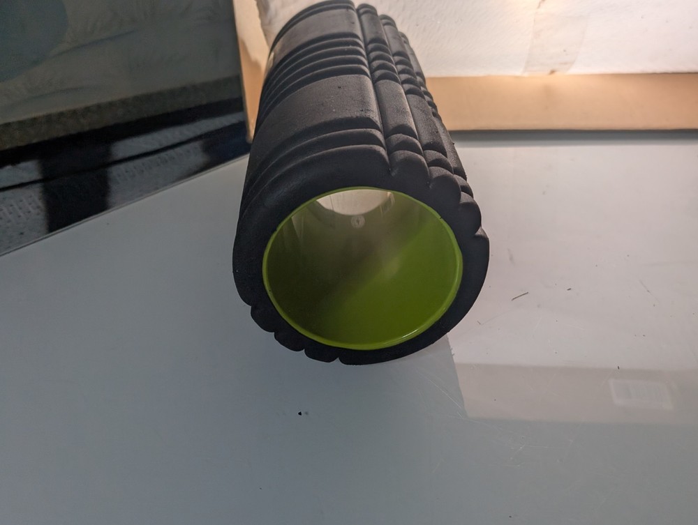 TriggerPoint GRID Foam Roller - Black - Deep Tissue Massage & Recovery - Clean