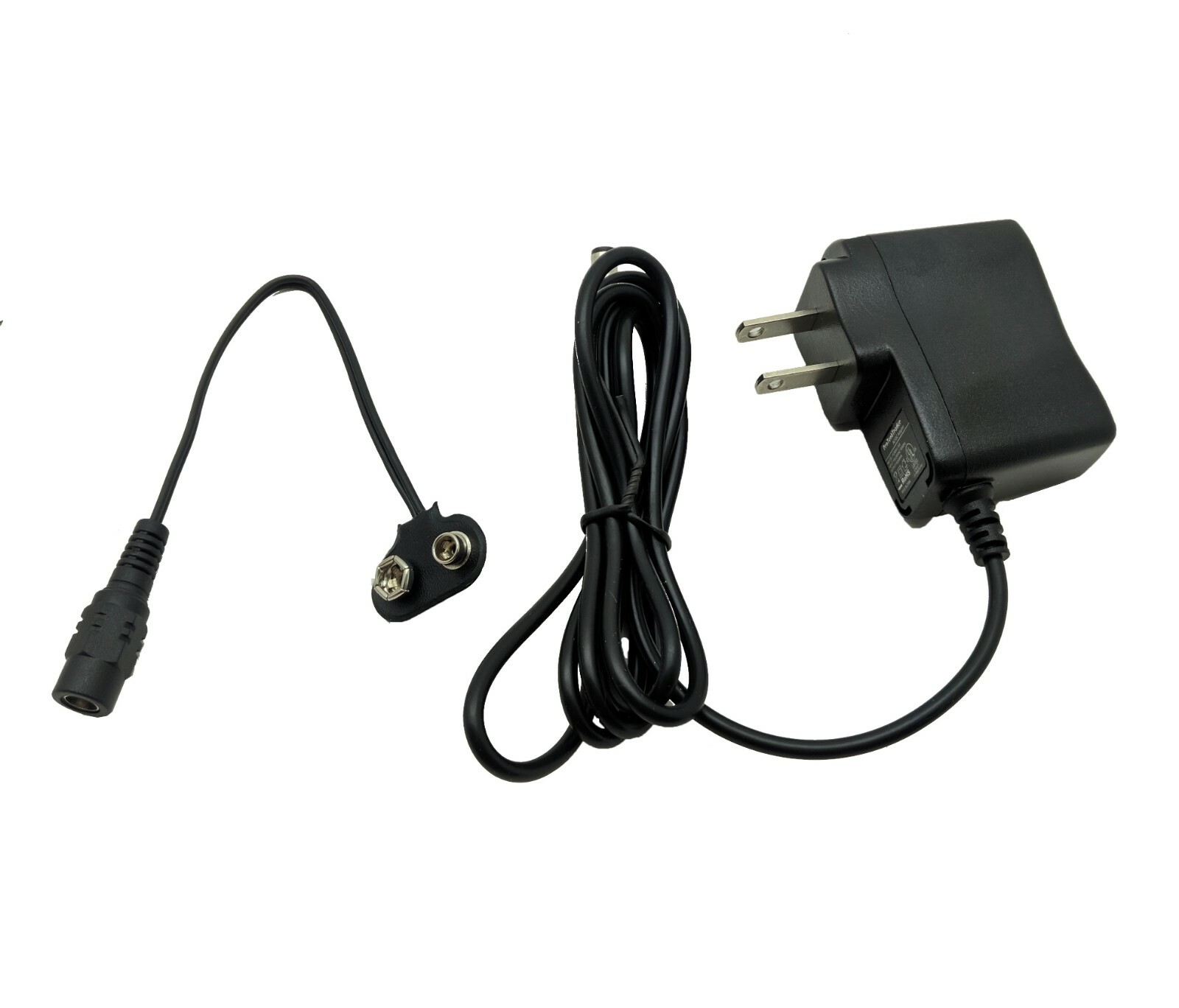 9v Battery Eliminator Kit Replace Your 9-Volt Batteries AC DC Adapter Converter