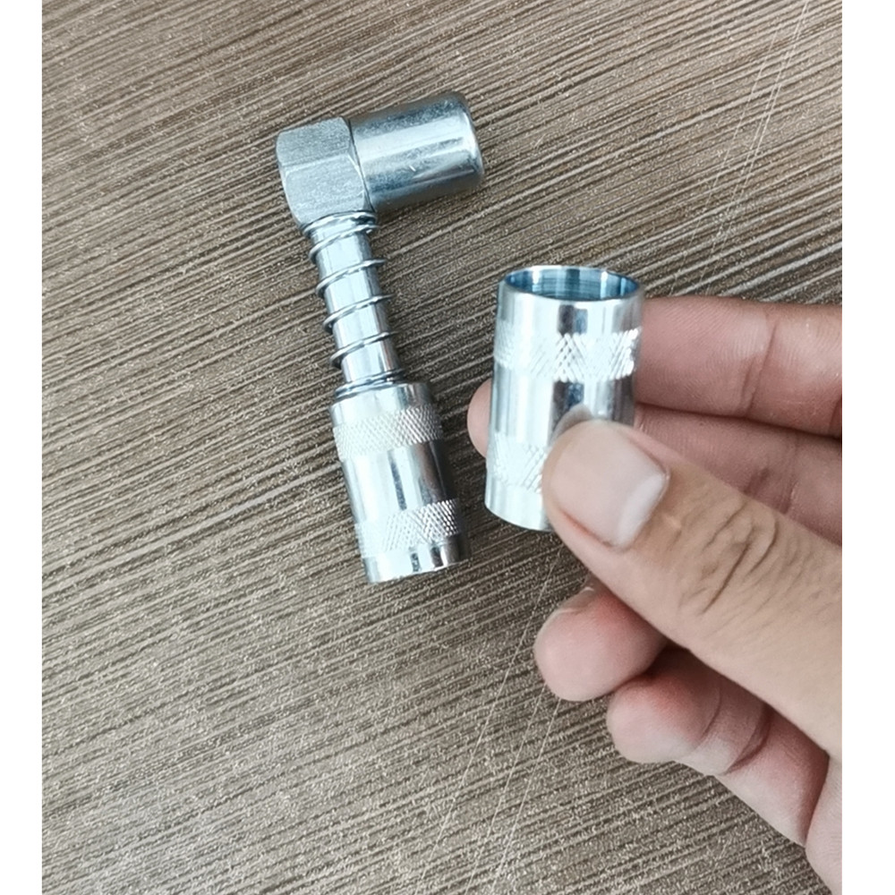 90 Degree Grease Coupler Adapter Fitting Tool Car Coupler Grease Fitting Tool