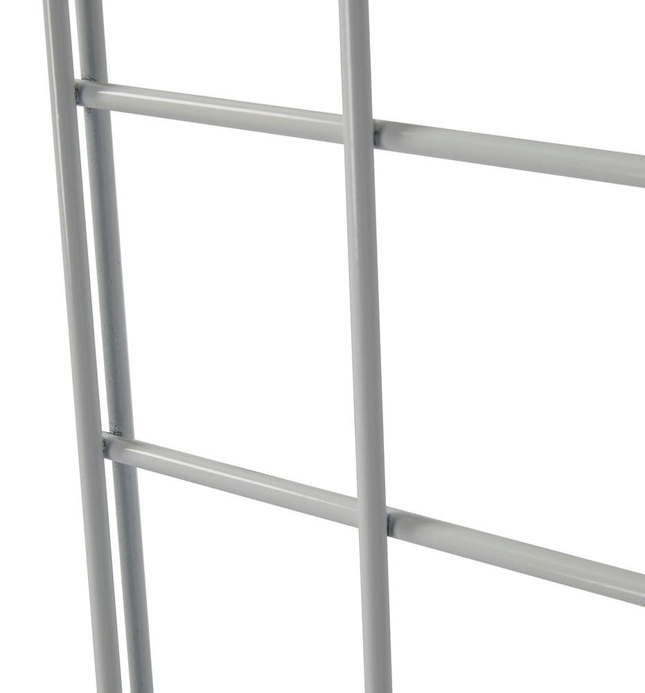 Wire Grid Panel 2' x 4' with 4 Wall Mounts White Retail Display Craft Gridwall