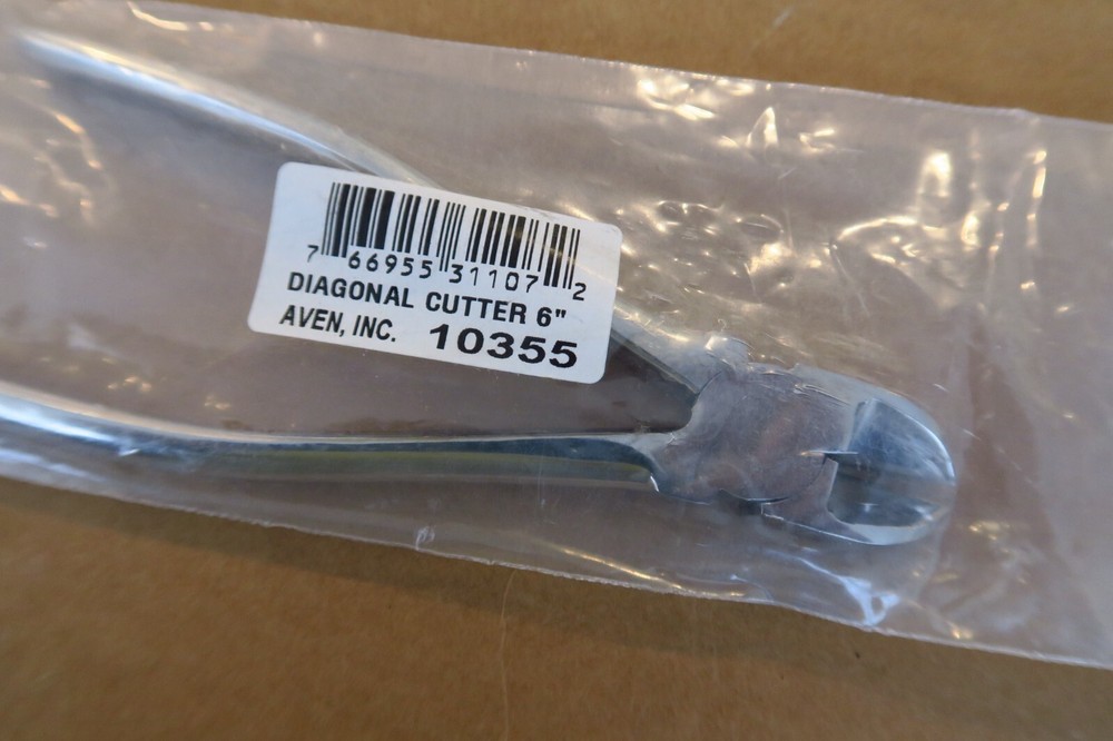 Aven 10355 Stainless Steel Diagonal Cutter, 6"