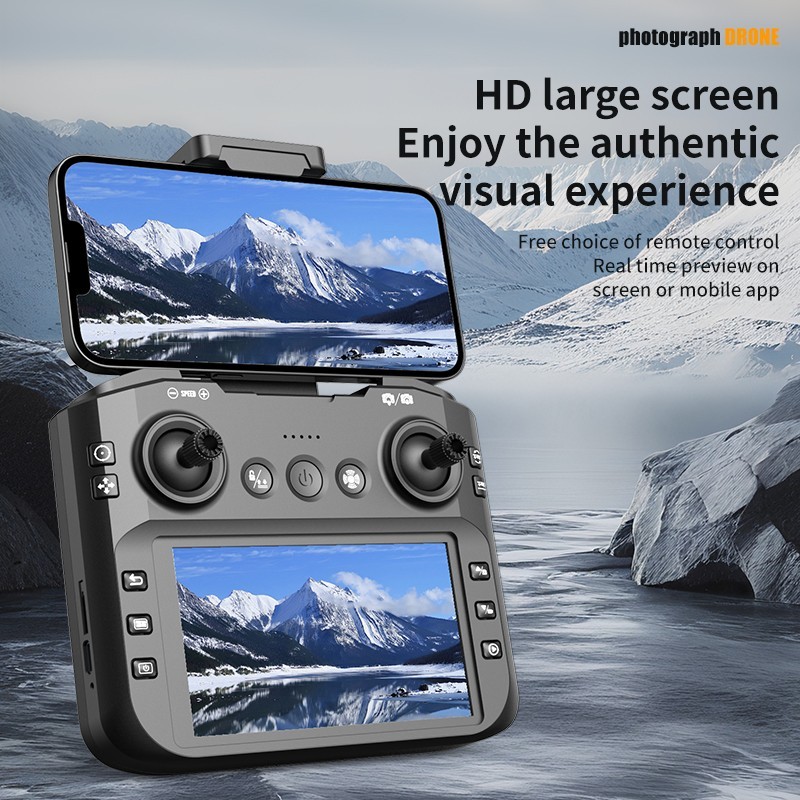 CS-25 Brushless Fold Drone, 360° Obstacle Avoidance RC Drone with Headless Mode