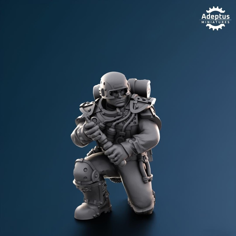 Command Squad - Greyplate Troops - Set of 4