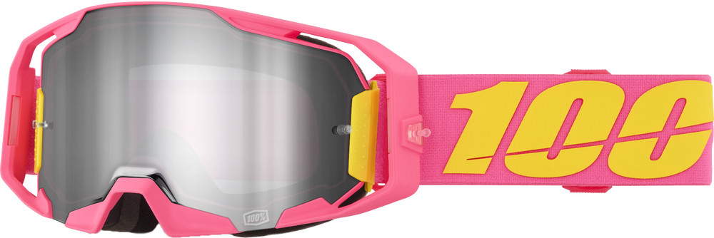 100% ARmatic Goggles - Snapak w/ Mirror Silver Flash Lens