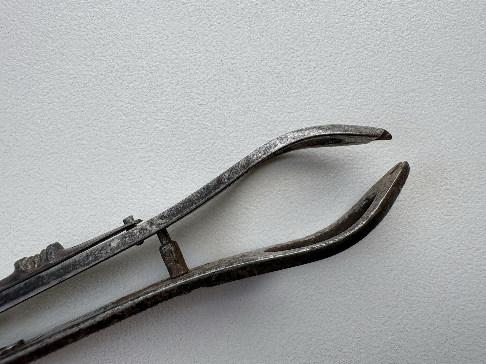 Antique A.L. Hernstein NY Forceps Tweezers Civil War Era Surgical Medical Tool