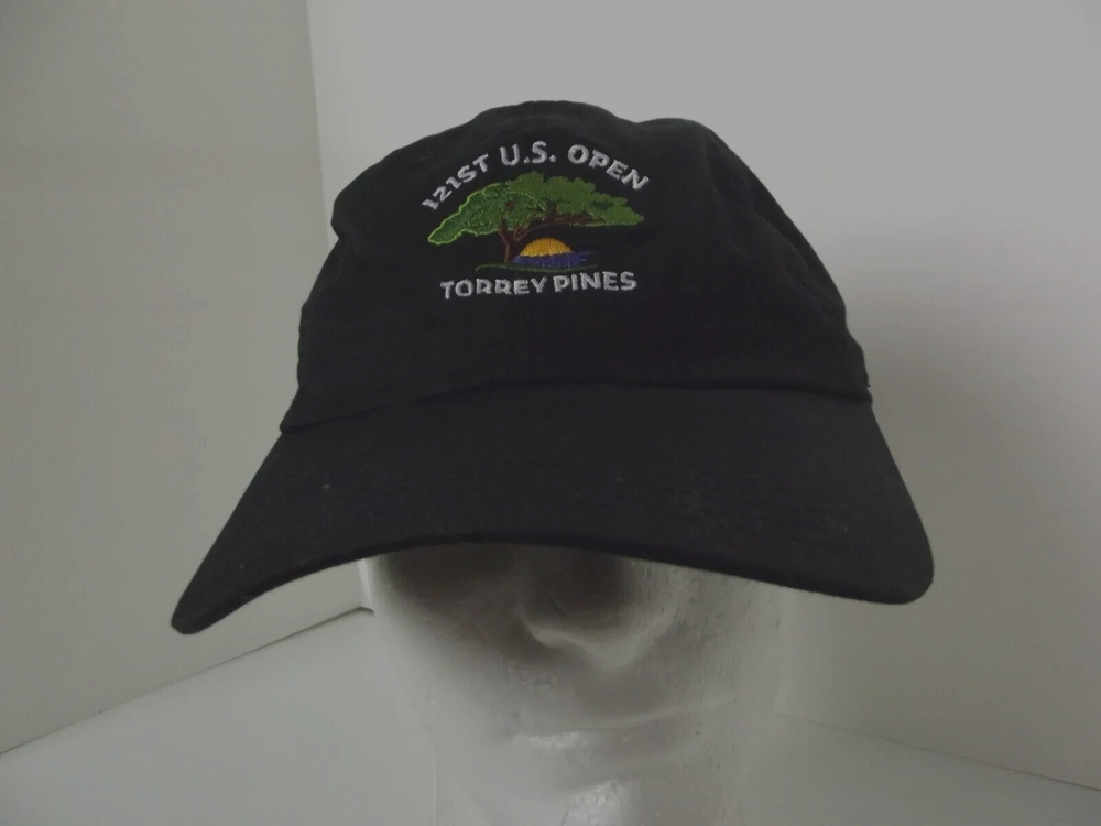 121st US Open Torrey Pines Hat 2021 Golf Ahead Headgear Adjustable Hook And Loop