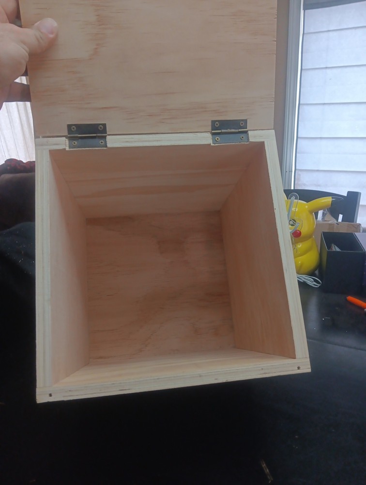 Snap-On Gift Box Wooden Crate (Empty)