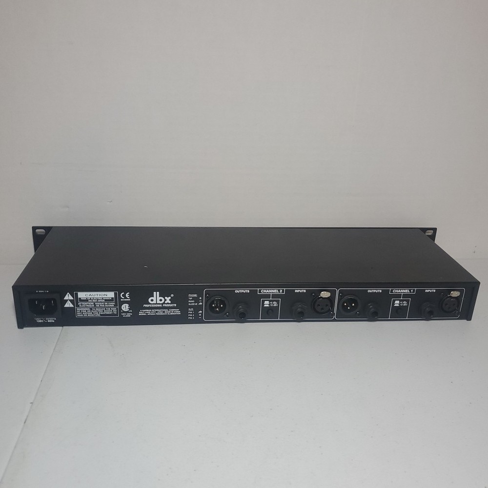 DBX AFS224 Dual Channel Advanced Feedback Suppression Processor