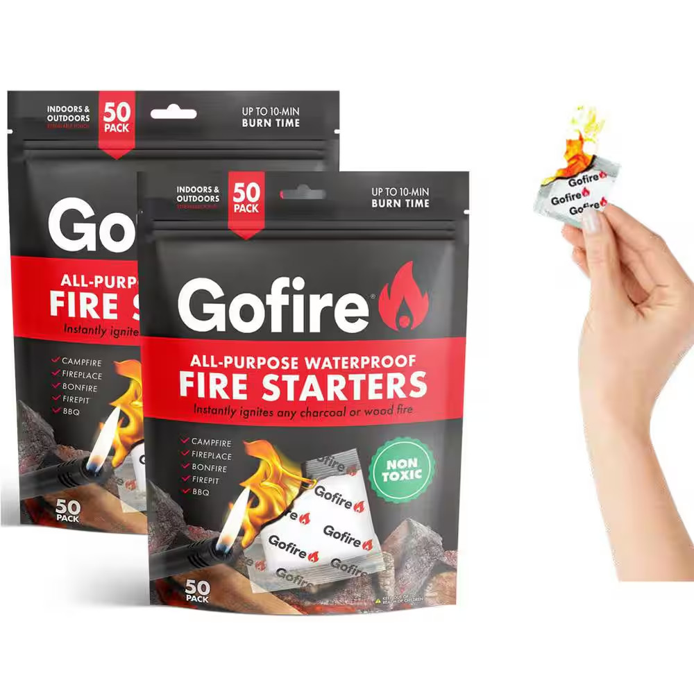 100 Pack Ultimate All Purpose Fire Starter