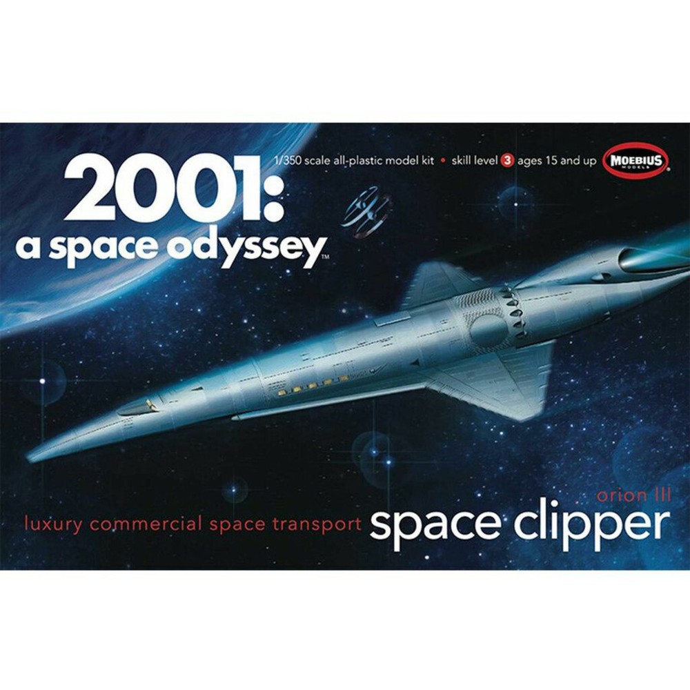 Moebius Models 200112 Orion III Space Clipper 1/350