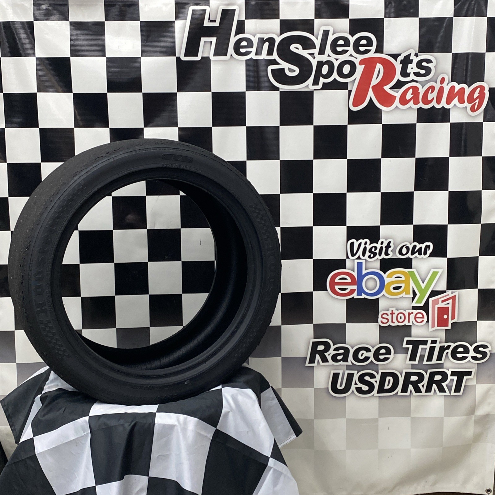 445-1 USDRRT HOOSIER DOT Road Race / Auto-X Tire. 275/35 ZR18 A7