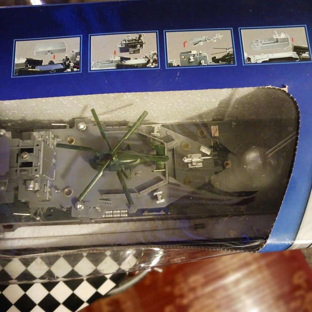 JHT RC Destroyer Warship Model Boat with Remote Control