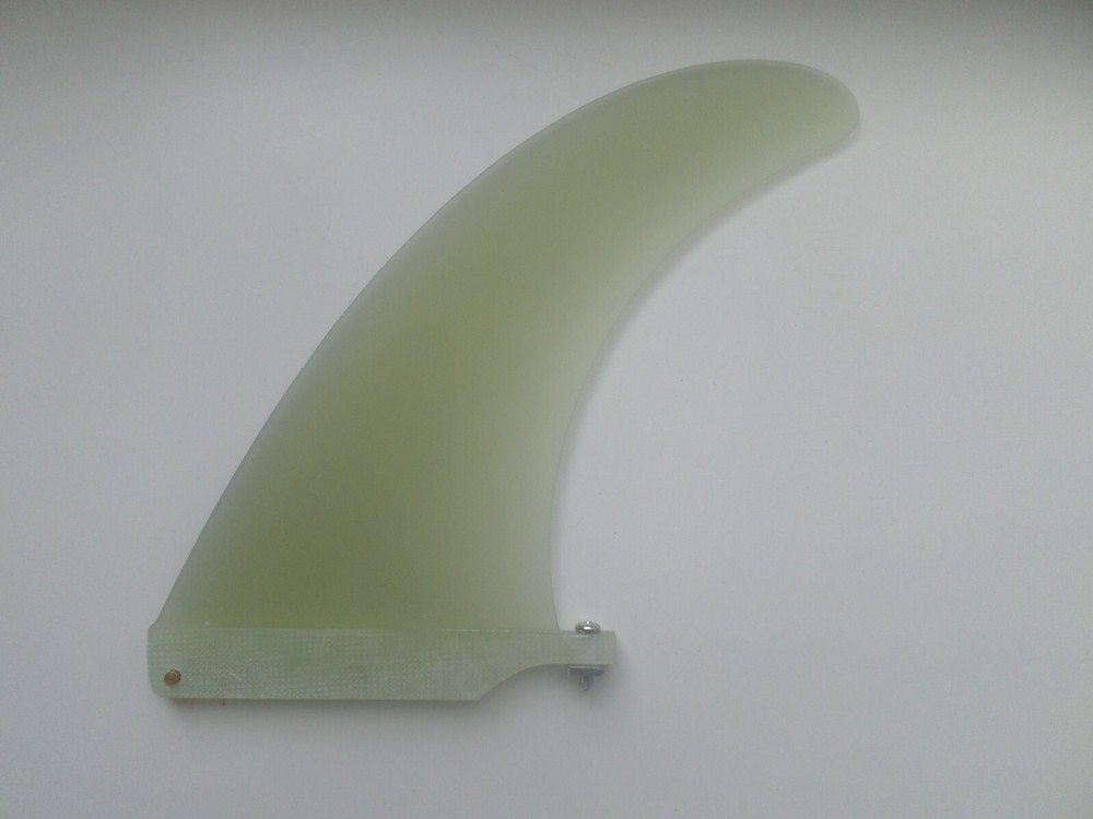 Fibreglass SINGLE FIN 8.5 inch SOLID surfboard FIN with screw for LONGBOARDS