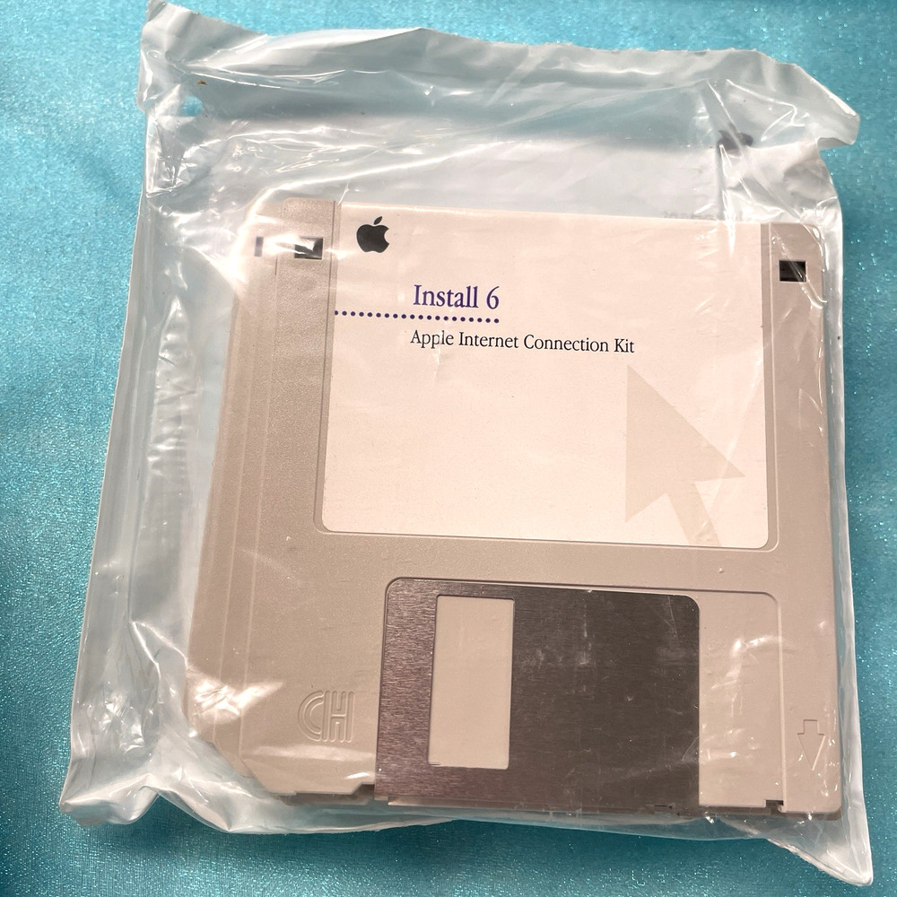 1996 Macintosh System Software 7.5 Version 7.5.3 Floppy Disks 20 Sealed, 20 Used