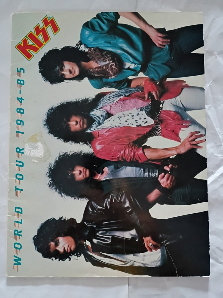 Kiss Animalize 1984 1985 Mark St John Version Tour Book Program