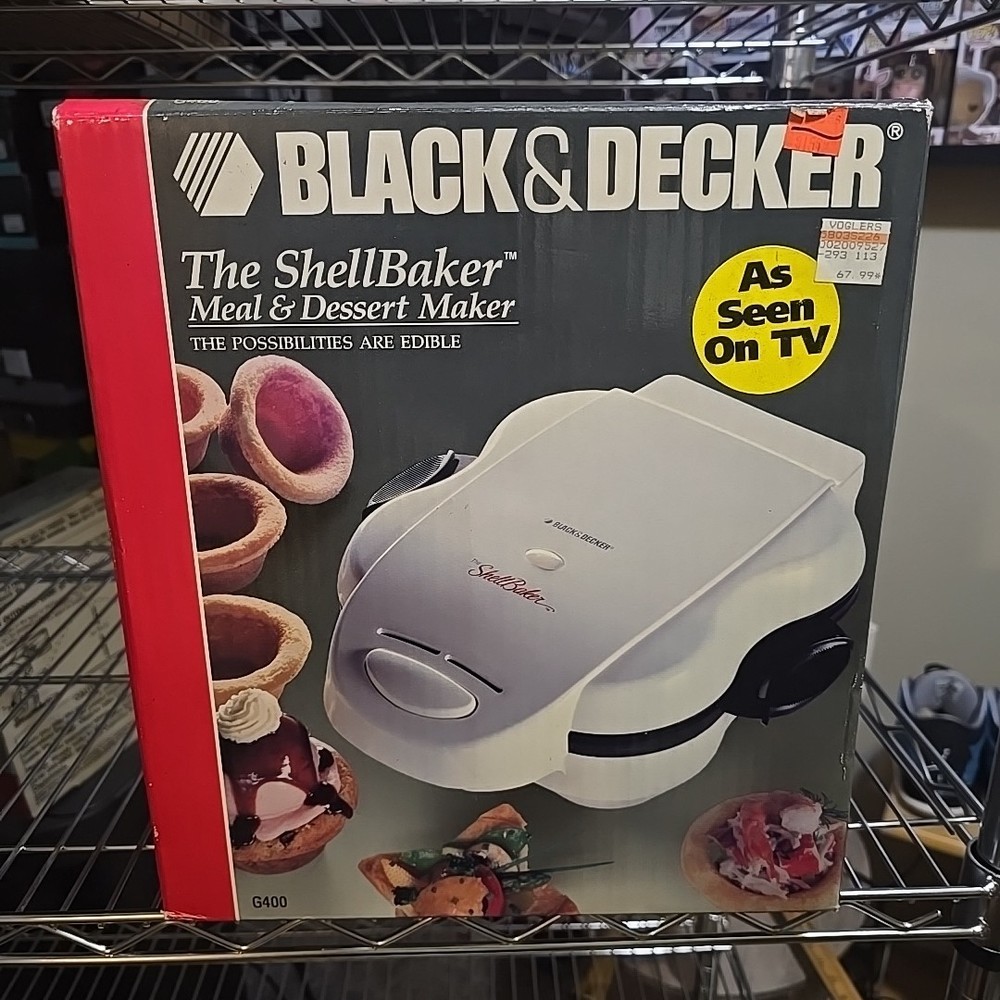 Black & Decker The Shell Baker Meal & Dessert Maker Shell-baker G400