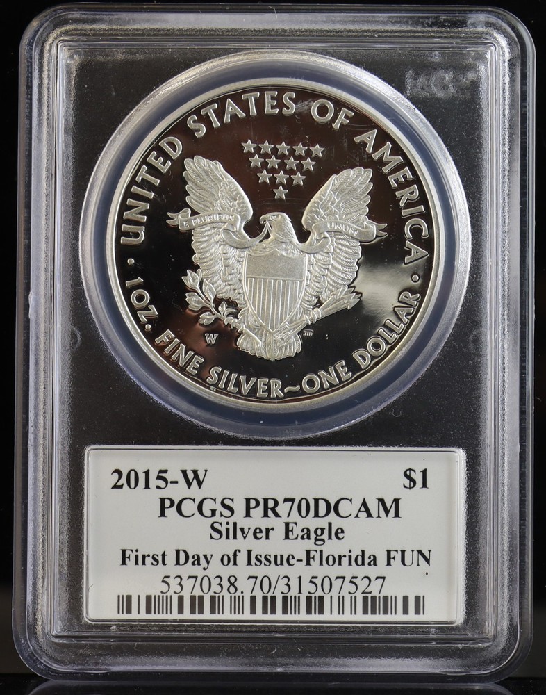 2015-W American Eagle PCGS PR70DCAM