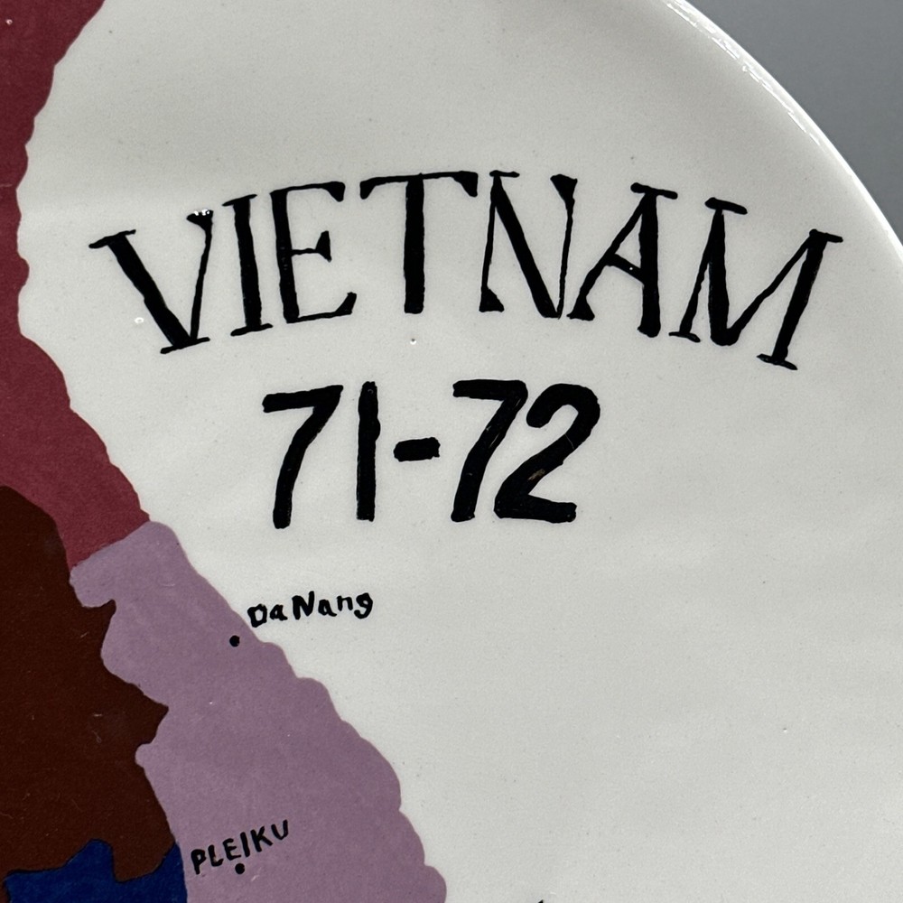vietnam commemorative plate 71-72
