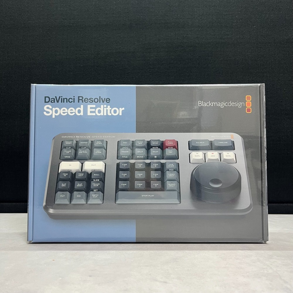Blackmagic Design DaVinci Resolve Speed Editor PROFESSIONAL Video New Unopened!!