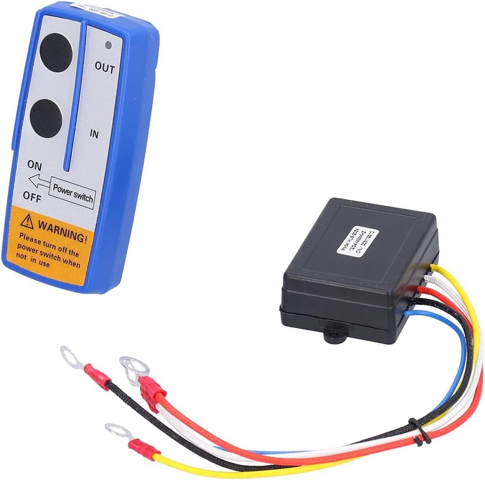 Dump Trailer Remote Kit-Winch Remote Control Kit, 12V Electric Winch Remote Cont