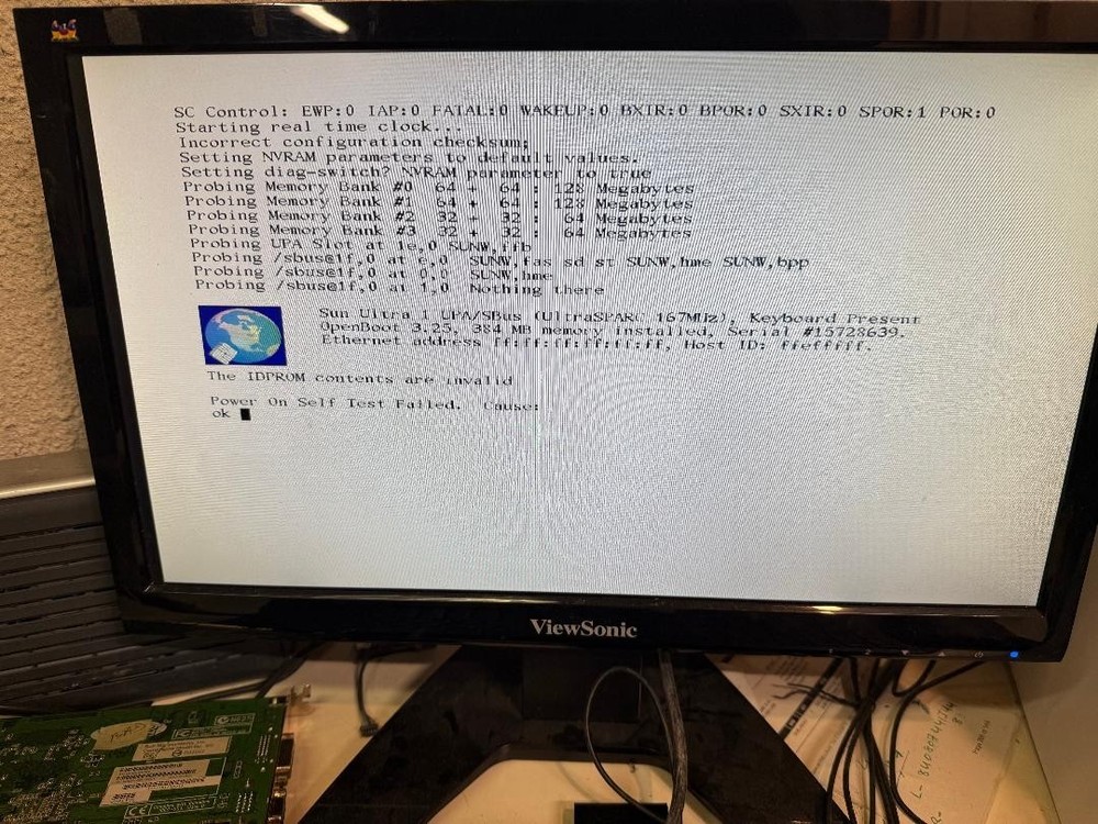 Sun Microsystems A12 ULTRA SPARC driven ULTRA 1 CREATOR 3D Workstation, NO HDD
