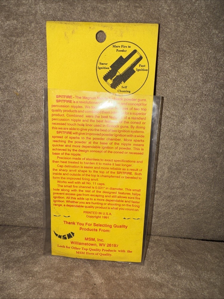 Spitfire Magnum Nipple