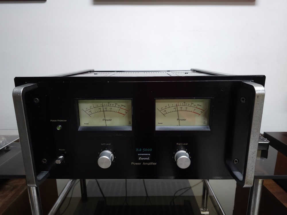 Sansui BA-5000 Power Amplifier Good Condition Serviced Operational