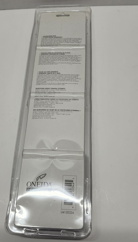New Oneida Immaculate Cutlery 8 " Steel Knife Sharpener