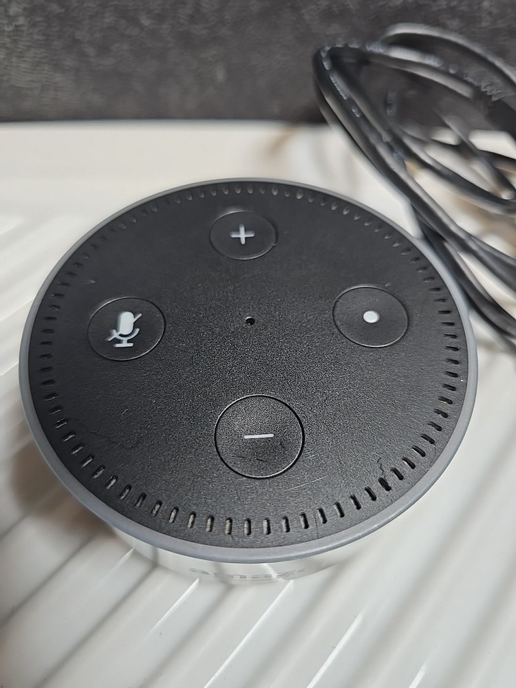 Amazon Echo Dot 2nd Generation Smart Speaker Black, RS03QR, Alexa Device