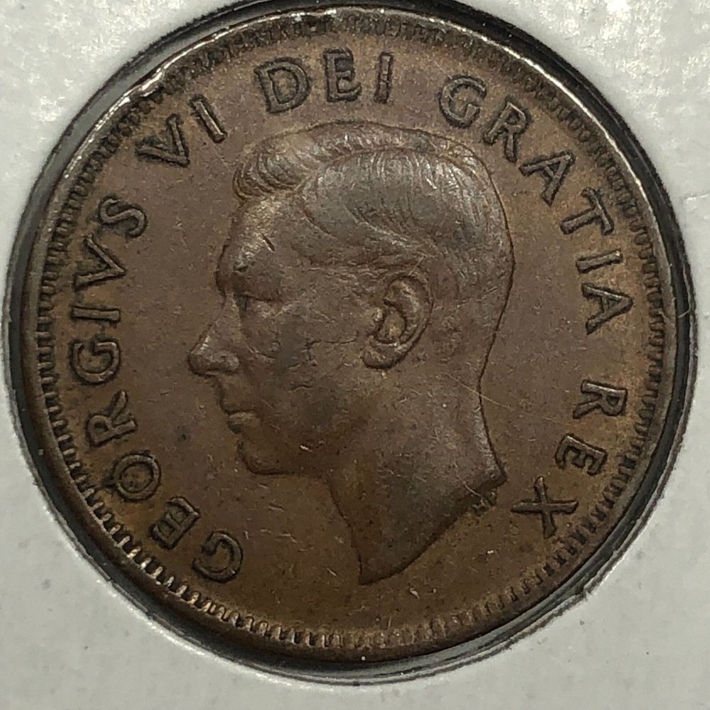 1949 Canada One Cent Foreign Coin #1923