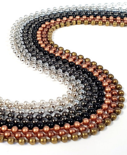 2.4mm Ball Chain 75cm - Various Colours!