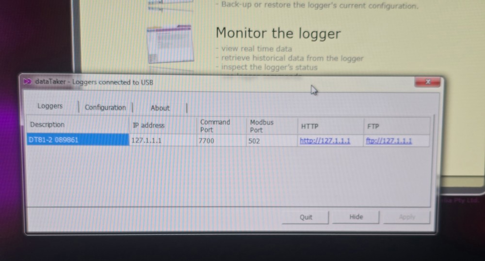 dataTaker DT81 Series 2 Data Logger