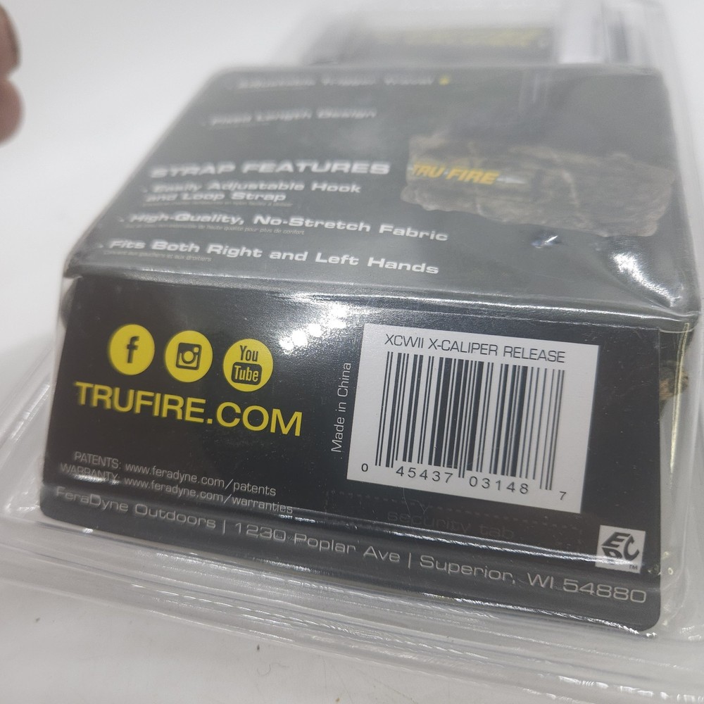 Trufire X Caliper 11 Powerstrap Arrow Release Archery Compound Bow Hunting