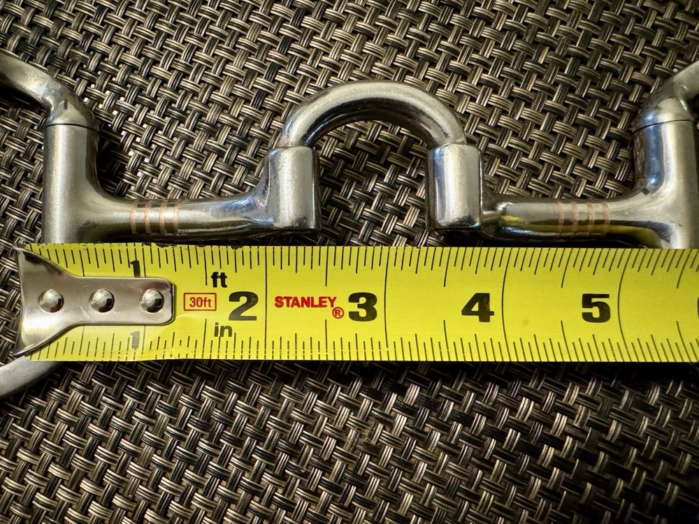5.5" Myler Low Port Correction D Ring Bit