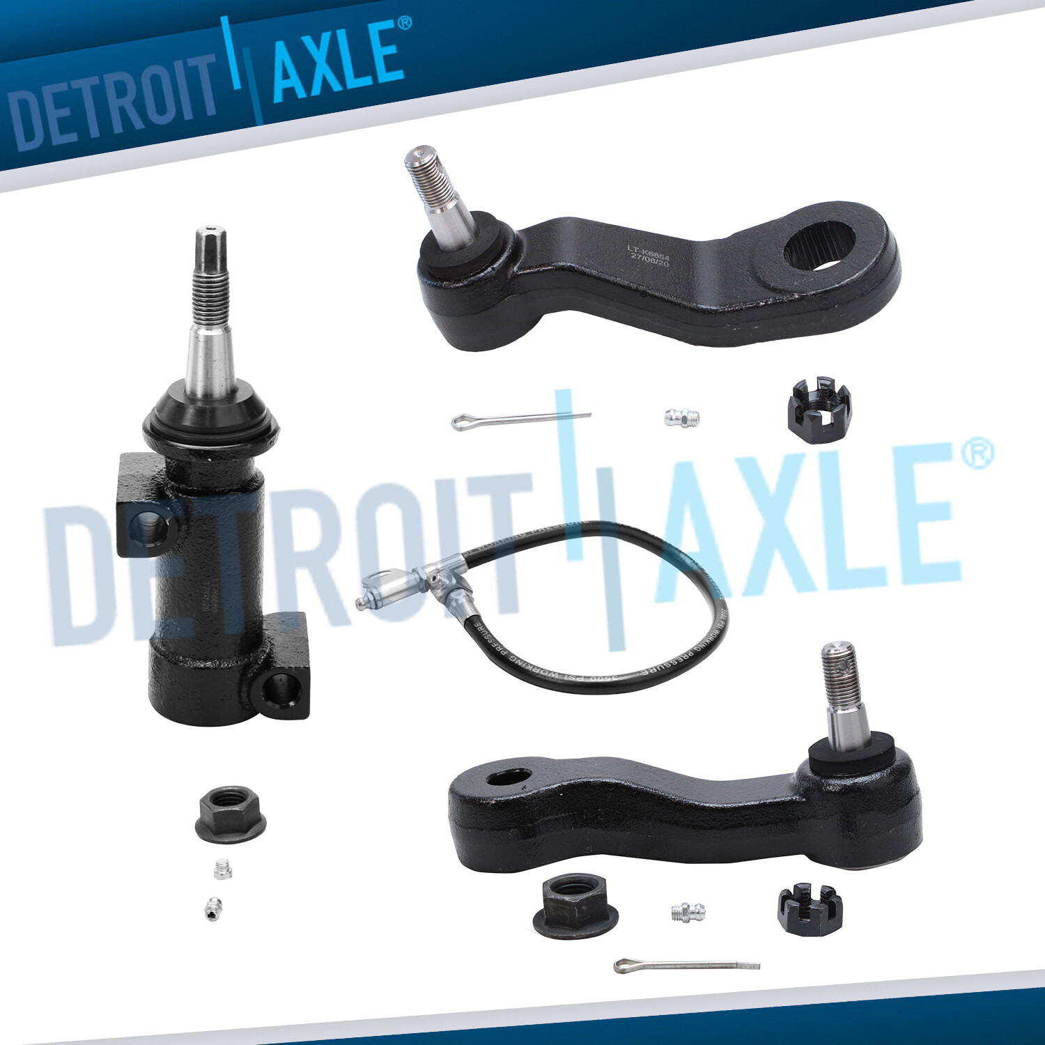 Front Steering 3 Grooves Pitman Idler Arm for Chevy Suburban GMC Sierra 2500 H2