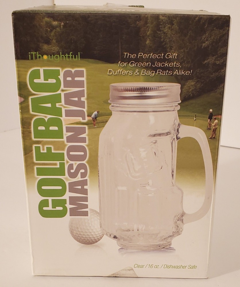 Golf Bag Mason Jar