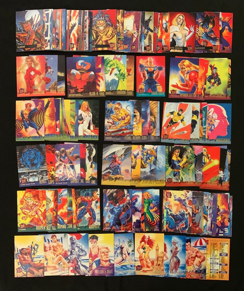 1995 FLEER ULTRA MARVEL X-MEN BASE COMIC CARD SINGLES + SETS YOU CHOOSE
