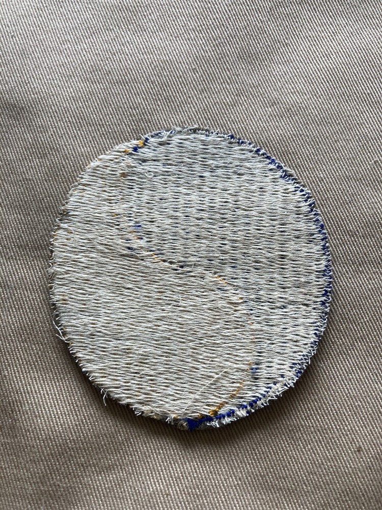 Rare Reversed Pattern Color Error Borderless 29th Inf. Div. Theater Made